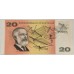 AUSTRALIA 1968 . TWENTY 20 DOLLARS BANKNOTE . PHILLIPS/RANDALL . STAR NOTE